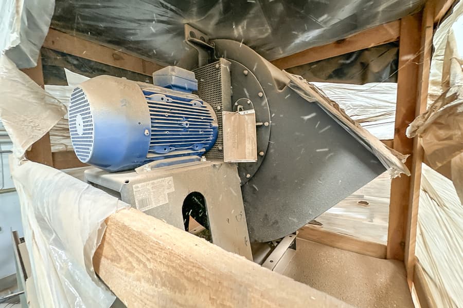 Industrie Radialventilator Ventur BL-2-630-1500T HT DP/ID LG315